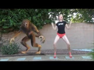 Sexy Legs Cougar and Werewolf